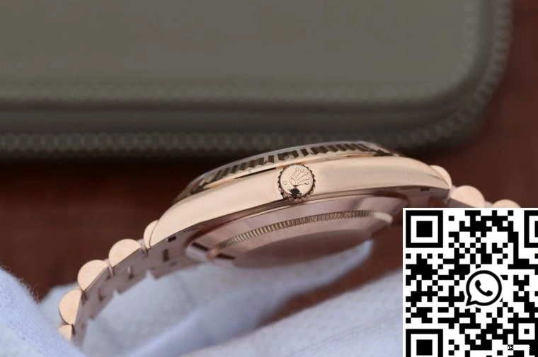 Brown Factory Rolex Date 228235 Dial Day 40mm EW 0417